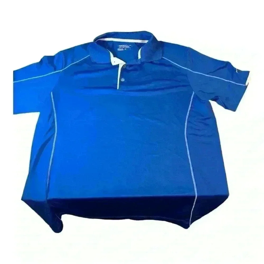 Nike Golf Tour Performance Dri-Fit Stretch Lightweight Polo Men Shirt Size L - Picture 3 of 6